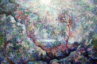 Рассвет, х/м